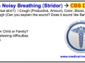 Child with Noisy Breathing (Stridor)  USMLE step 2 cs mnemonics - Medical Institution